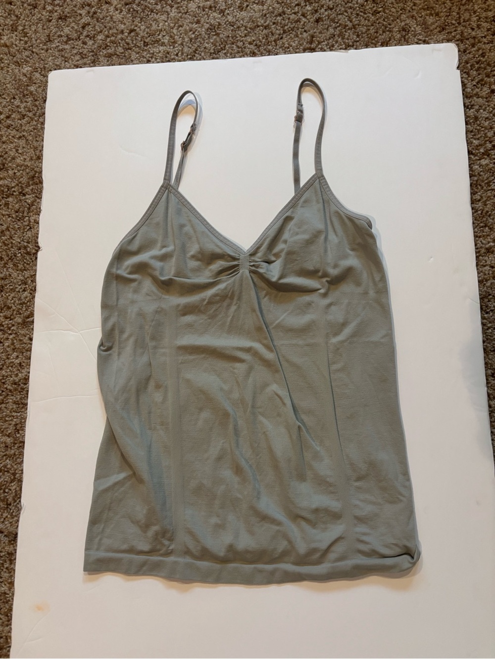 Express Light Sage Green Spaghetti Strap Cami
